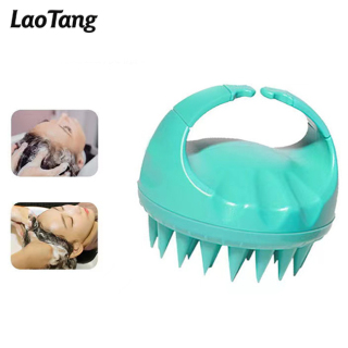 Handheld Silikon Kopfhaut Shampoo Massage Pinsel Waschen Dusche Haar Kopfhaut Massage Pinsel Bad Haar Reinigung Pinsel Kamm