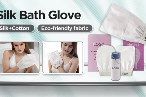 Why is silk scrub glove more popular?