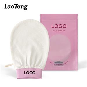 100% Pure Organic Silk Exfoliating Bath Mitt