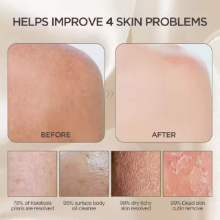 100% Pure Organic Silk Exfoliating Bath Mitt