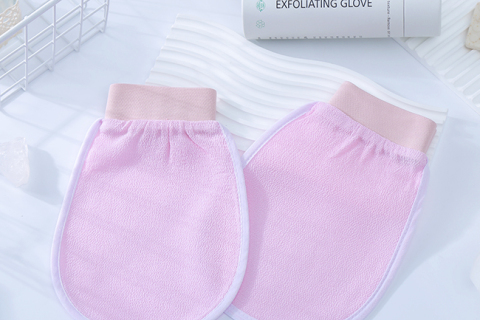 LaoTang Viscose Exfoliating Glove With Stitched Edge