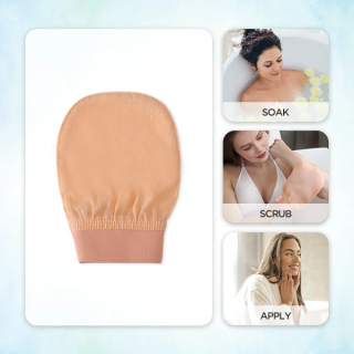 Silk Exfoliating Mitt For Face