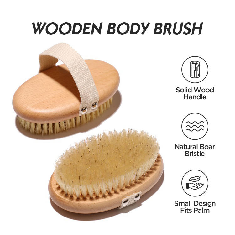 dry brushing skin