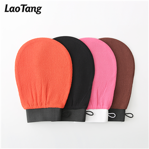 친환경 엑스폴리에이팅 목욕 스크럽 장갑