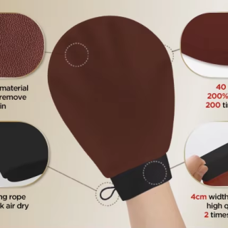 प्राकृतिक पर्यावरण अनुकूल एक्सफ़ोलीएटिंग बॉडी स्क्रब मिट