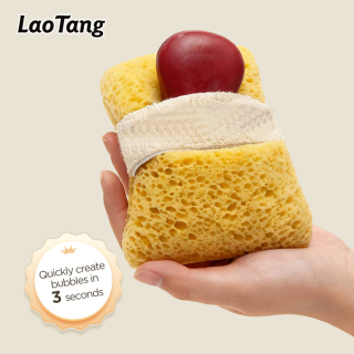 Soap Bag Exfoliating Bath Sponge