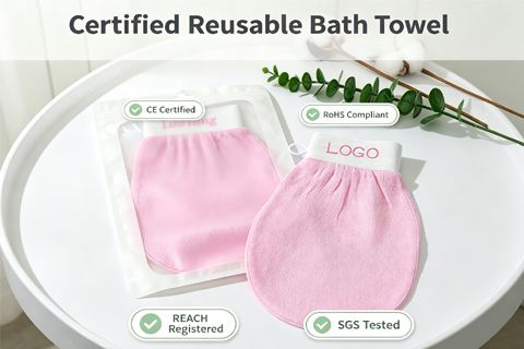 Disposable Bath Glove & Eco Exfoliating Gloves Environmental Disputes