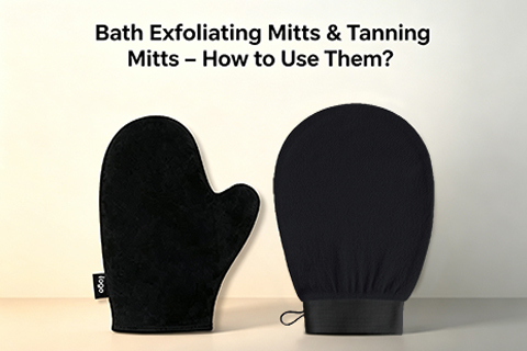 Bath Exfoliating Mitts & Tanning Mitts – How to Use Them？