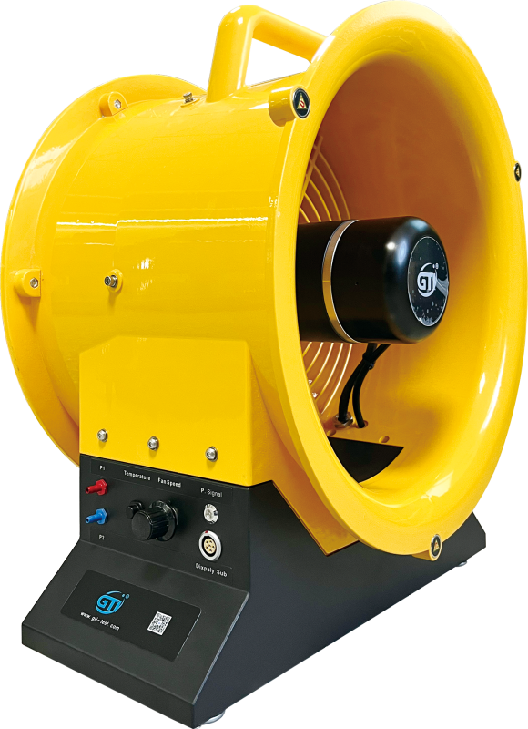 Sistema de porta sopradora modelo GTI650