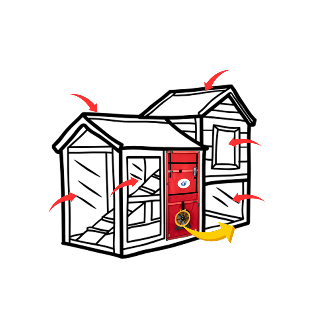 building air tightness testing