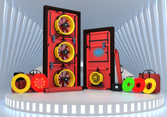Blower Door System Modell GTI650/658