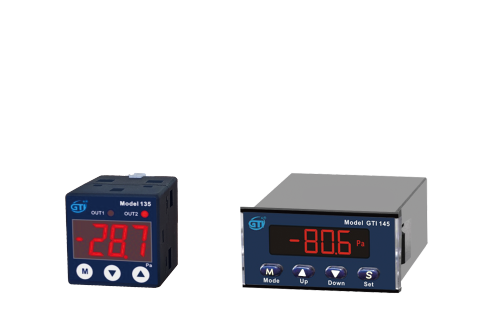 Sensor de pressão diferencial fino digital modelo GTI 135 e GTI 145