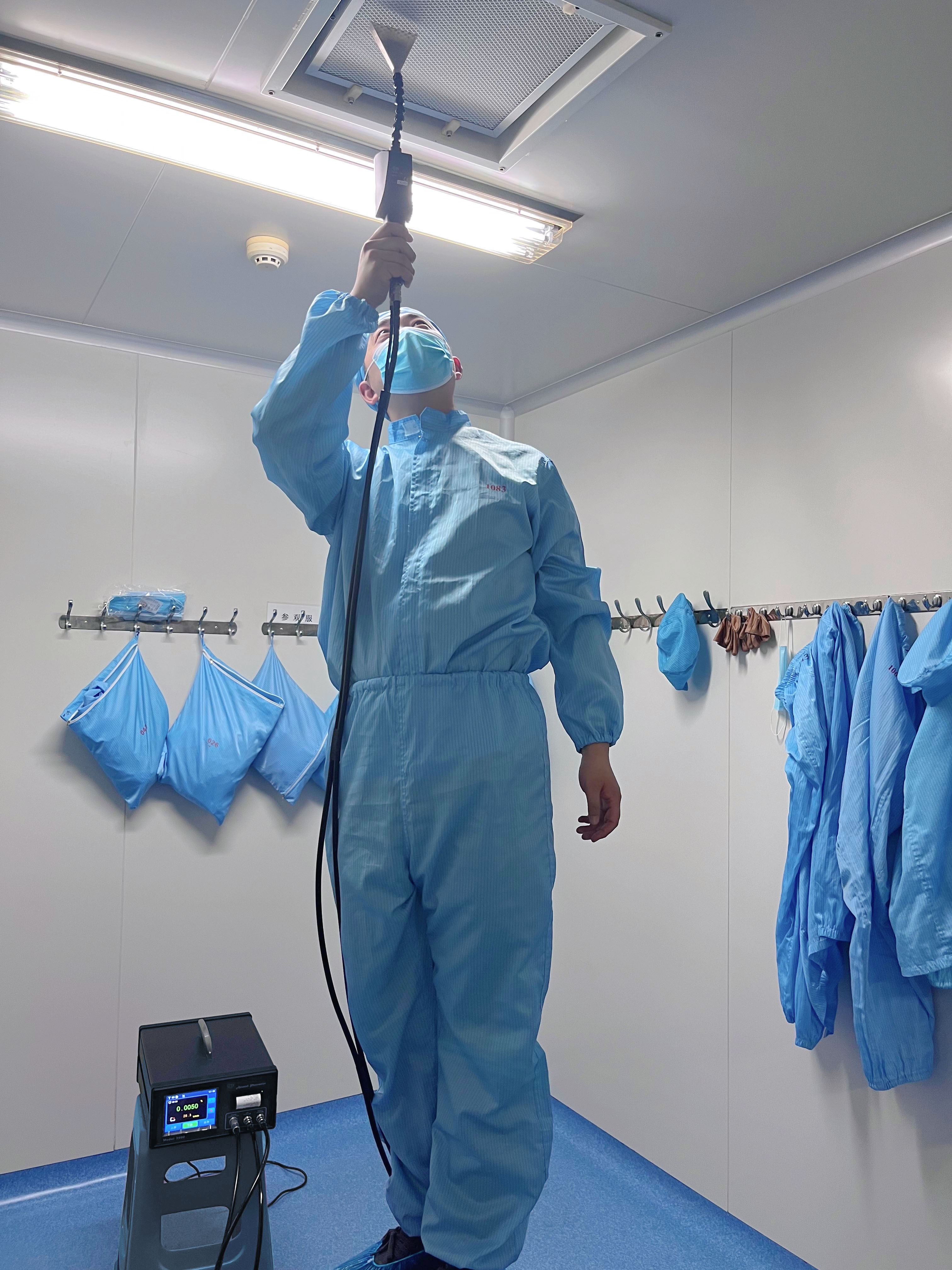HEPA FILTERS LEAKAGE TEST