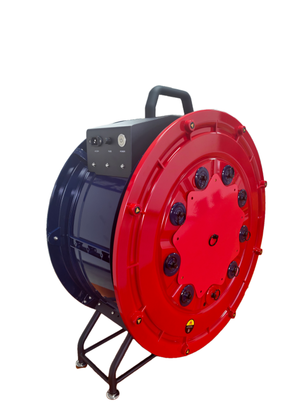 Sistema de puerta soplante modelo GTI658