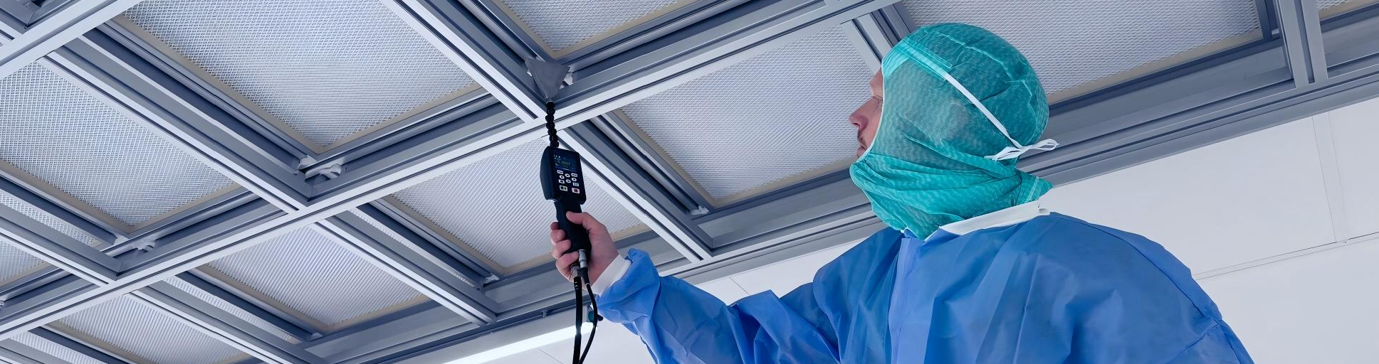 HEPA filter leakage testing