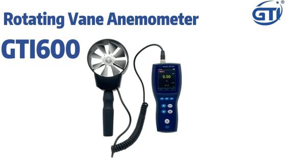 Rotating Vane Anemometer GTI 600
