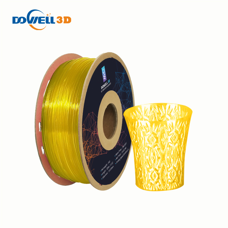 Clear 1kg 3d Printing Material Pla Plastic Filament