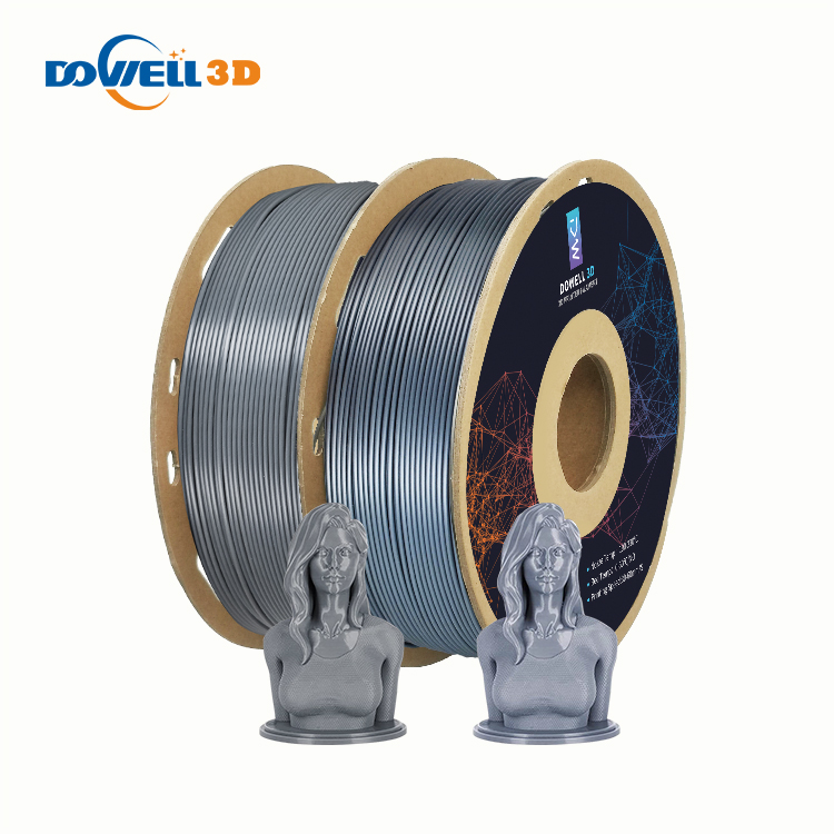 Silver Drying Pla Filament 1.75 Mm 1kg For 3d Printer