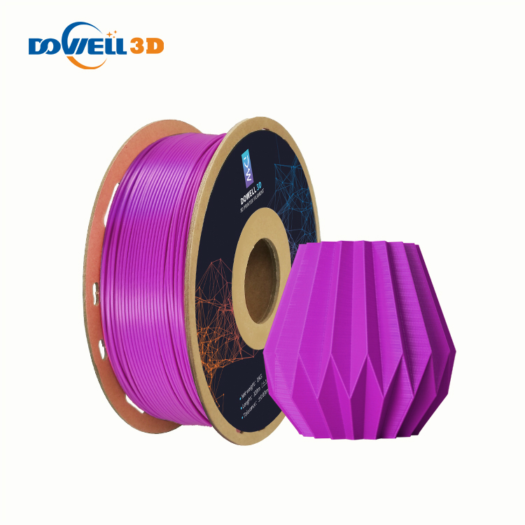 Smoothing 3d Printer Purple Pla Filament 1.75mm