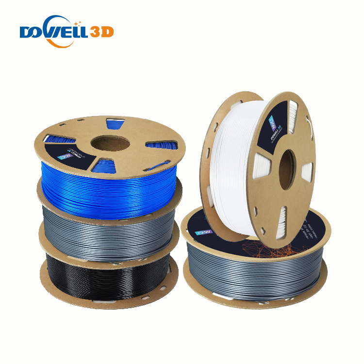 Dowell 3d preto 1kg impressora 3d 1.75 pla plus filamento