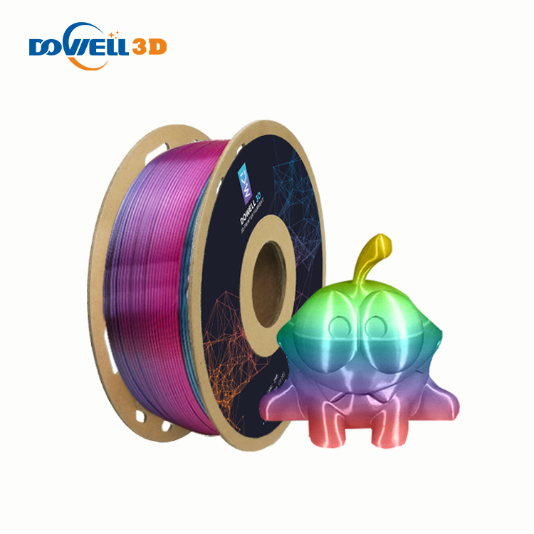 Iridescence Inland Rainbow Stampa 3d Pla Silk Rainbow Filamento 2.85
