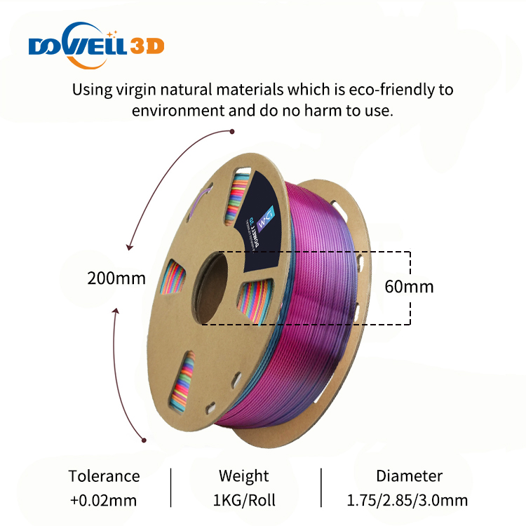 Acheter Matériau d'impression 3D Pla 1,75 mm Filament arc-en-ciel 2,85 mm,Matériau d'impression 3D Pla 1,75 mm Filament arc-en-ciel 2,85 mm Prix,Matériau d'impression 3D Pla 1,75 mm Filament arc-en-ciel 2,85 mm Marques,Matériau d'impression 3D Pla 1,75 mm Filament arc-en-ciel 2,85 mm Fabricant,Matériau d'impression 3D Pla 1,75 mm Filament arc-en-ciel 2,85 mm Quotes,Matériau d'impression 3D Pla 1,75 mm Filament arc-en-ciel 2,85 mm Société,