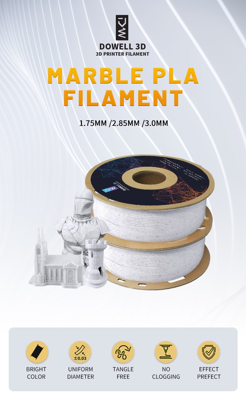 3d printer filament marble