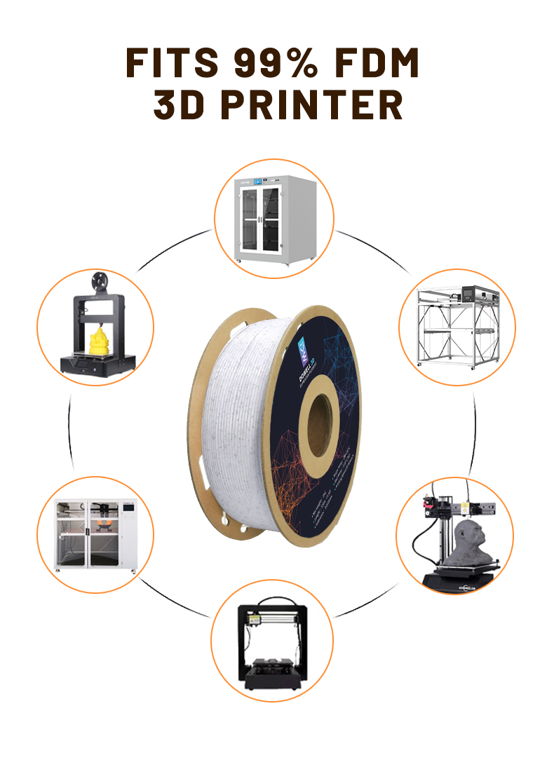 pla filament marble