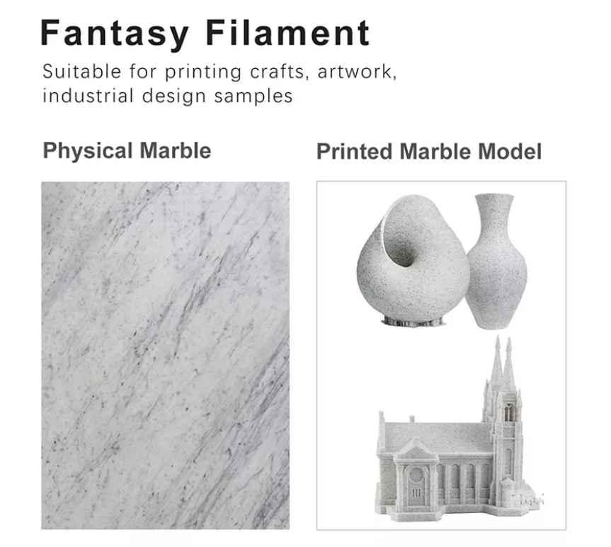 pla marble filament