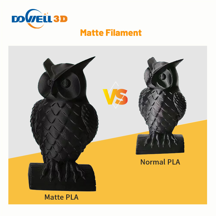 1kg Cardboard Spool Matte Black Pla Filament for 3d printer 3d pen