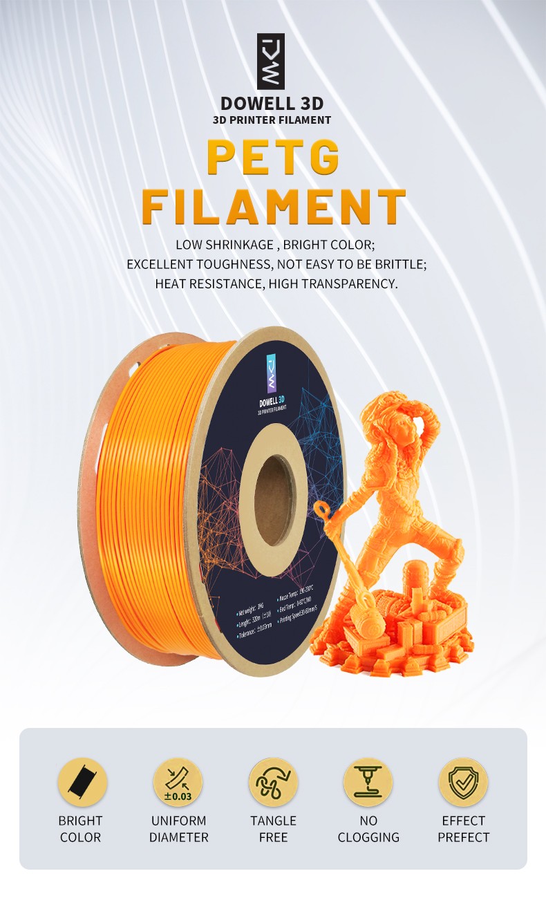 UV-PETG 3D Printing Filament