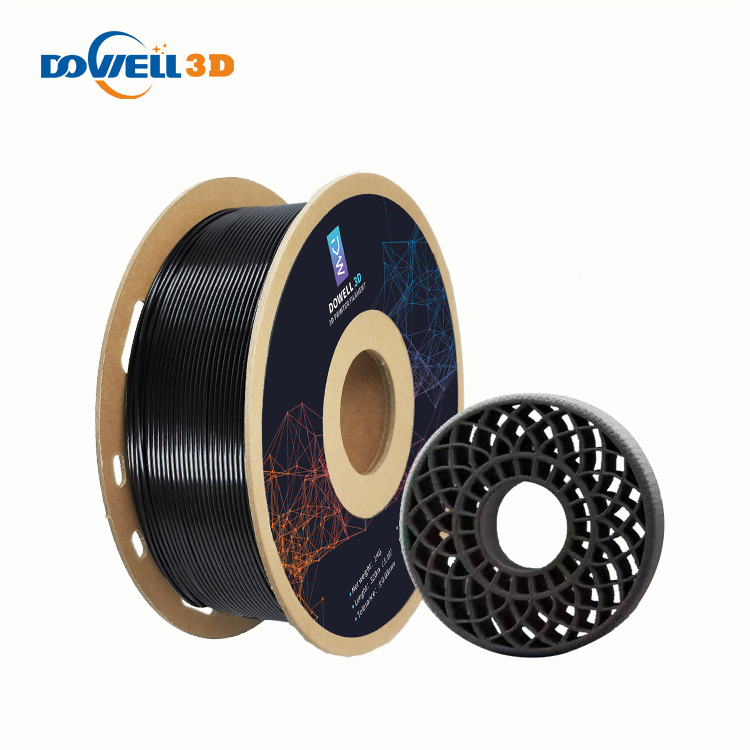 Dowell 3d Plastico Color Negro 2.85 Mm /bobina Abs Filamento 3d