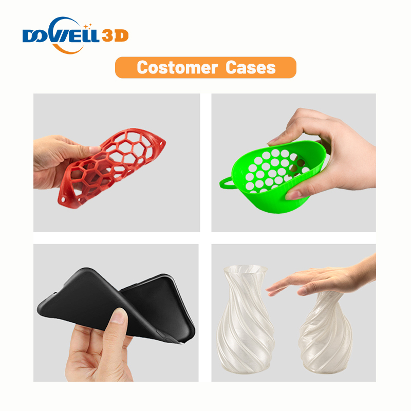 Transparent Flexible Plastic Tpu Filament For 3d Printing