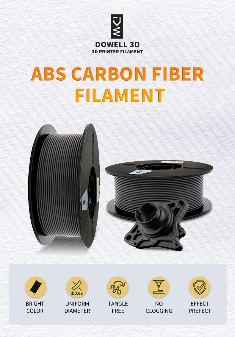 3d filament abs carbon fiber