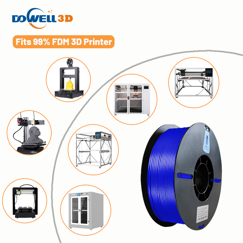 Китай Яркий цвет ПЭТГ Многоцветная нить для 3D-принтера ПЭТГ 21 цвет 3d Друкер Пластиковый стержень 1,75 мм 2,85 мм, производитель