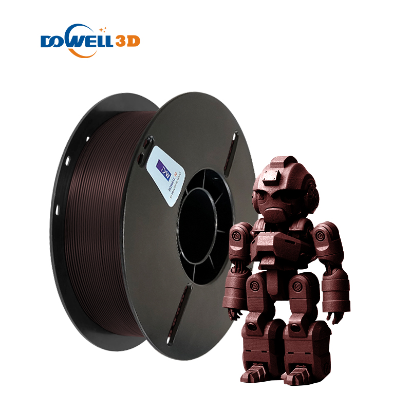 DOWELL3D material de impresora de filamento 3d de alta velocidad PETG CF 2,85mm petg pla abs asa fibra de carbono 5kg filamento de impresión 3D