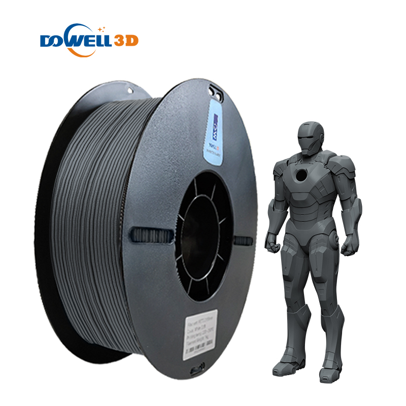 2024 nova impressão 3d robusta petg filamento de fibra carbono 1.75mm petg cf material da impressora 3d para impressões duráveis ​​3d filamento