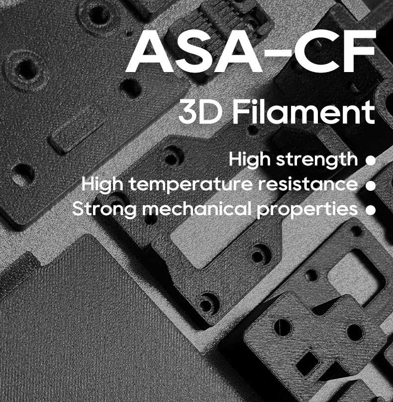 1.75mm 3kg ASA cf printing material 3d printer filament