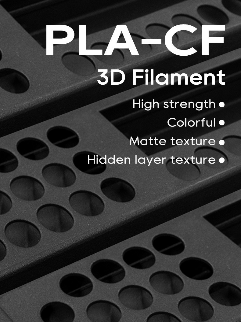 high rigidity pla petg abs CF 3d filament for 3d printer large