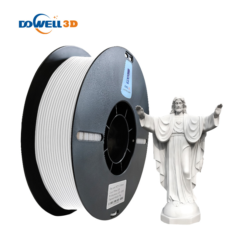 Mehrfarbige Optionen DOWELL3D ABS GF 1,75 mm 1 kg 3 kg Weiß Schwarz ABS Glasfaser GF 3D-Druckermaterial ABS GF 3D-Filament