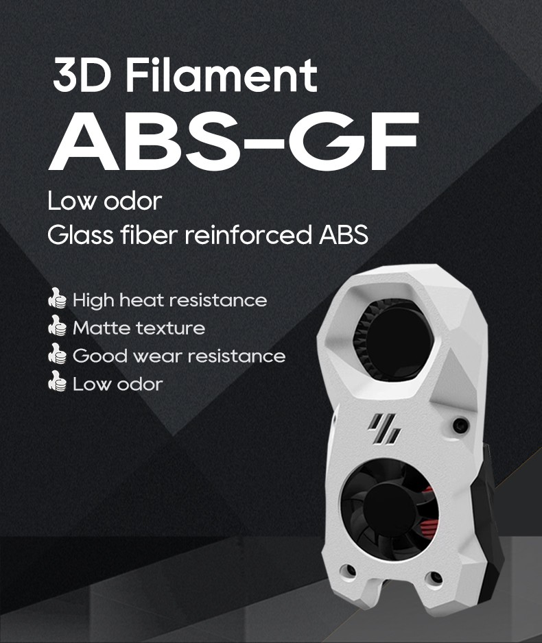 Abs Glass fiber printing material impresora 3d petg filament