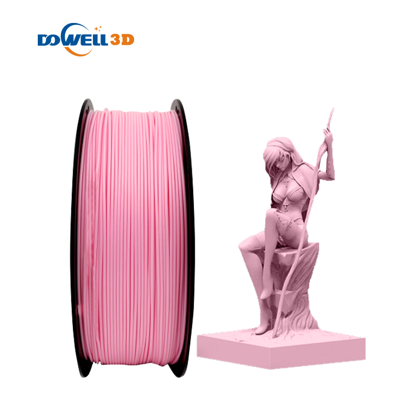 El filamento de DOWELL3D vende al por mayor el filamento material cuidadosamente forrado de la impresión 3D del filamento ASA TPU1.75mm del ABS