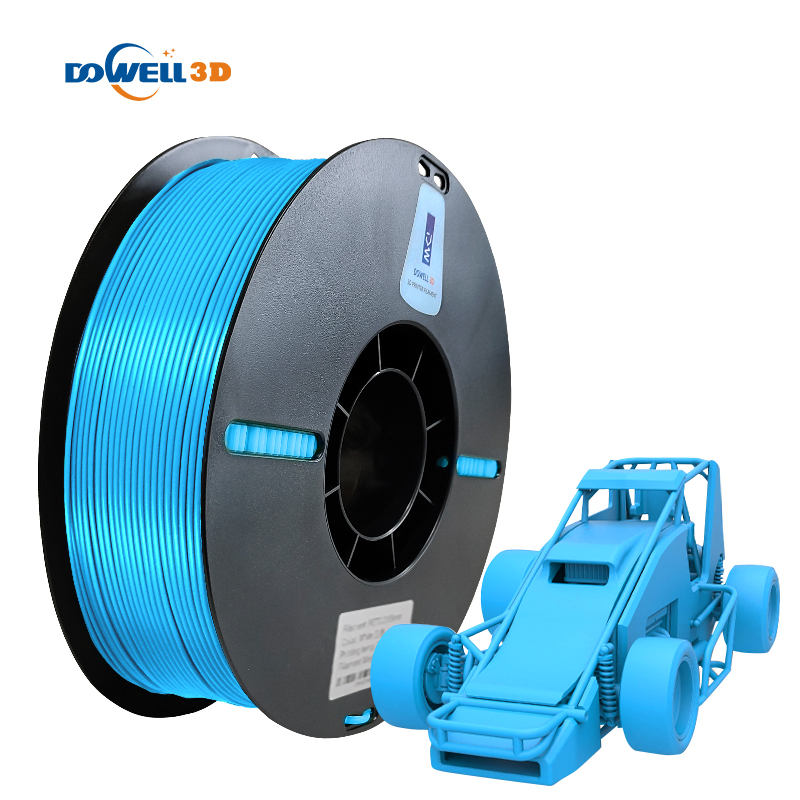Dowell3d venda direta da fábrica material de impressão 3d filamento pla 1.75mm 2.85mm 1kg filamento para impressora 3d fdm