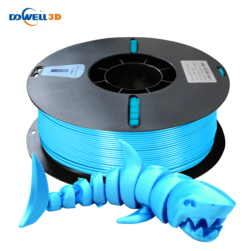 DOWELL3D High quality Black Pla Petg Material Eco Friendly 1.75mm 2.85mm pla for High Precision 3D Printing pla filament