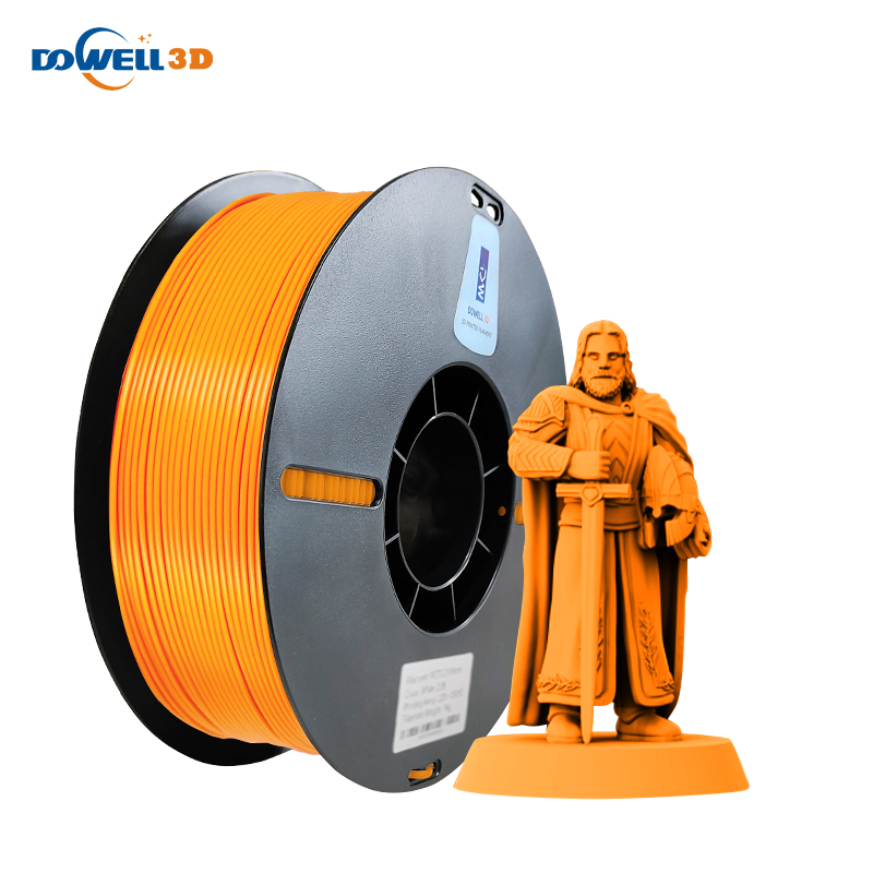Filamento per stampa 3D Eco friendly PLA nero impresora 3d filamento 1,75 mm PLA di alta qualità Dettagli fini Materiale stampante 3D Stampa 3D