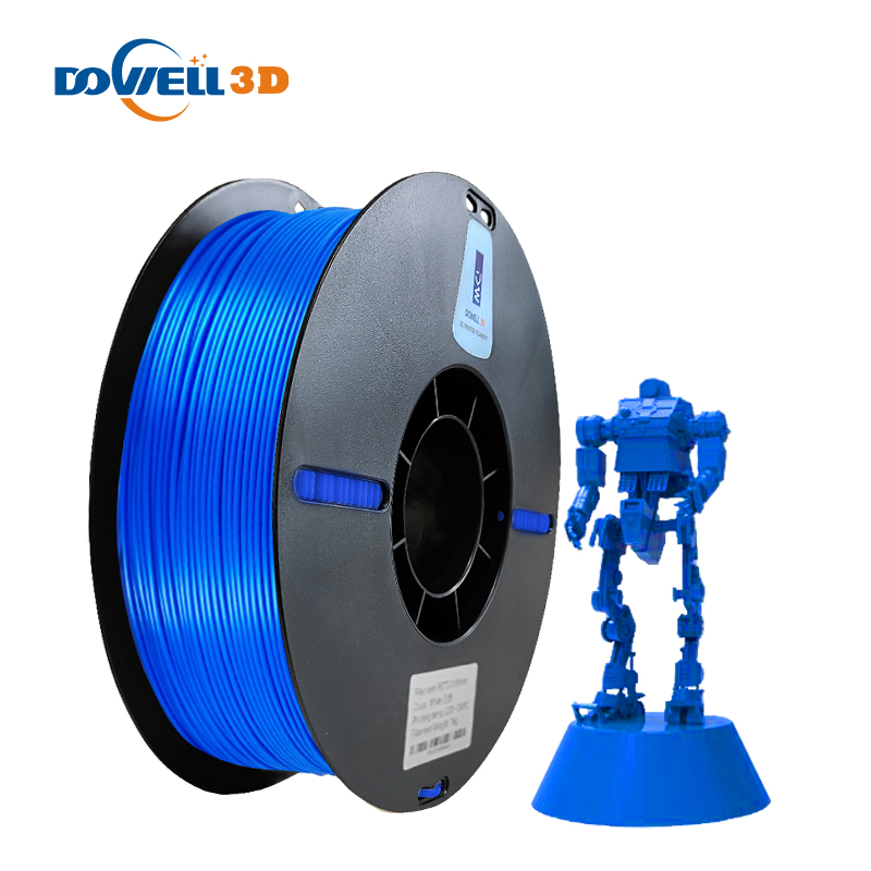 DOWELL3D nyomtatási anyag 1,75 mm-es PLA impresora 3d filamento 1,75 mm-es 2,85 mm-es nagy pontosságú, környezetbarát 3D nyomtatószál