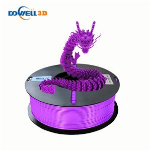 Vendita diretta in fabbrica Filamento versatile per stampa 3D 1,75 mm 2,85 mm Filamento PLA nero Materiale di stampa 3D degradabile filamento pla