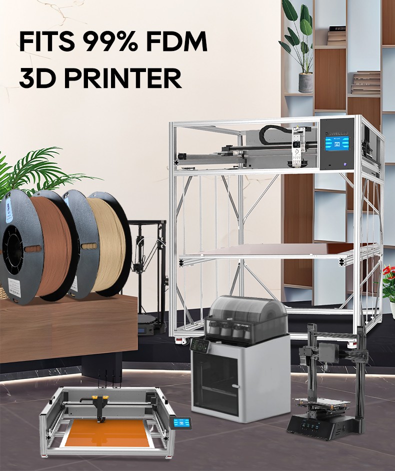 PLA wood Petg cf Filamento 3d Printer machine material