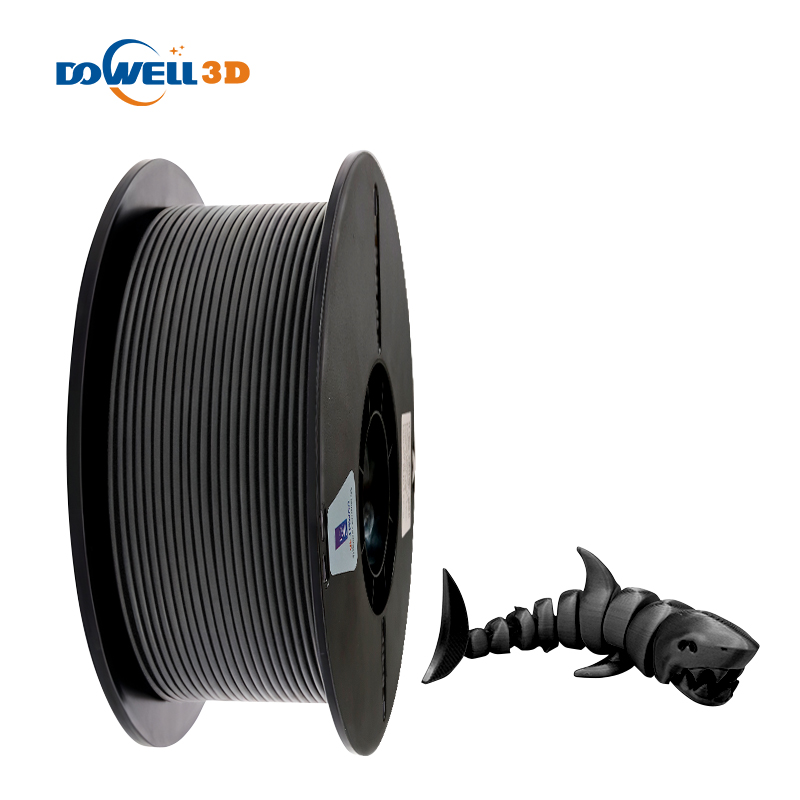 DOWELL3D Superior 3D nyomtatási szál 1,75 mm-es ASA CF filament Kemény asa szénszálas professzionális használatra 3D nyomtatási filament
