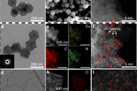 Caractérisation du monoatome de cuivre